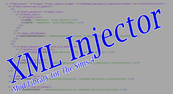 Mod Xml Injector Sims 4