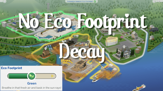 Mod Aucune dégradation de l'empreinte écologique Sims 4