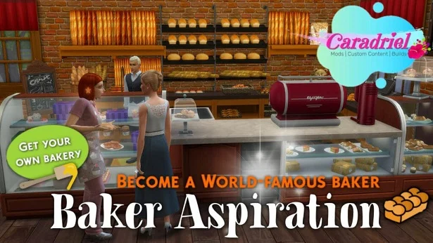 Mod Baker Aspiration Sims 4