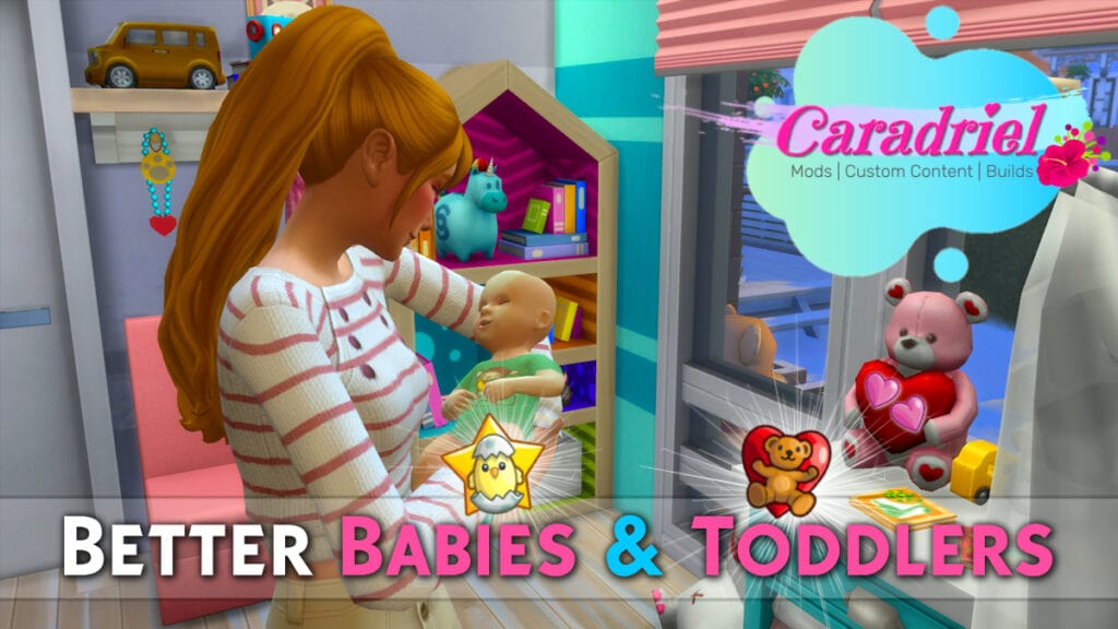 Mod De meilleurs bébés et tout-petits Sims 4