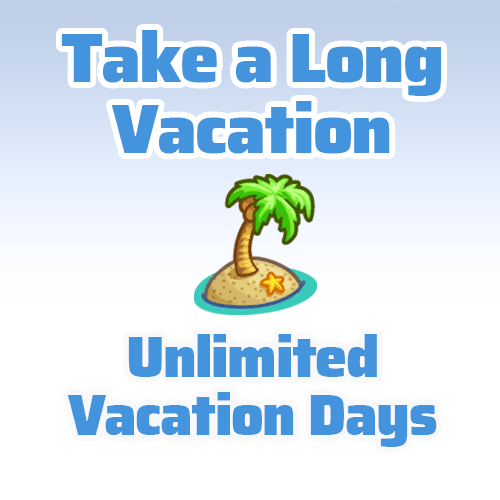 Prendre de longues vacances (vacances illimités)