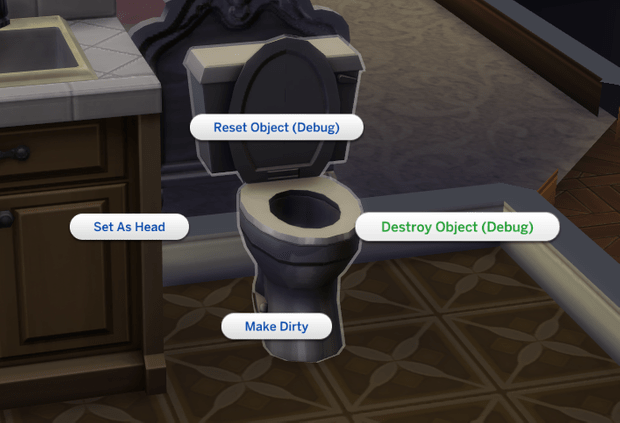 Mod Destroy Object Cheat Sims 4