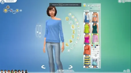 Color Sliders for Hair and Clothes