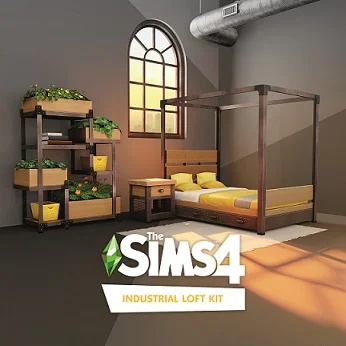 Sims 4 Industrial Loft Kit