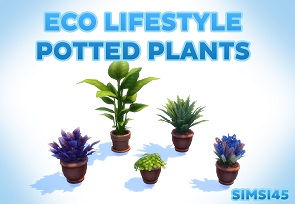 Eco Lifestyle Potted Plants créé par Simsi45