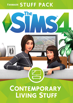 Contemporary Living Stuff créé par Illogical Sims