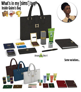 Inside Quinns Bag créé par Aroundthesims