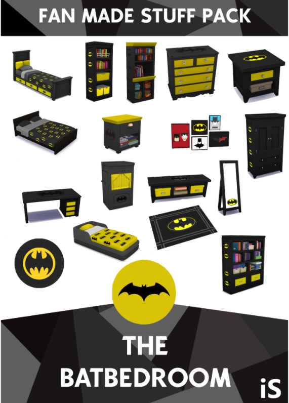 The batbedroom collection for children créé par ISandor